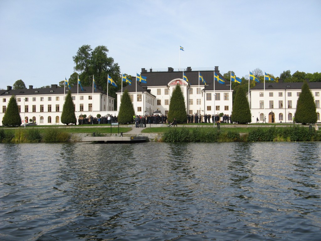 Karlberg Schloss mit Zeremonie