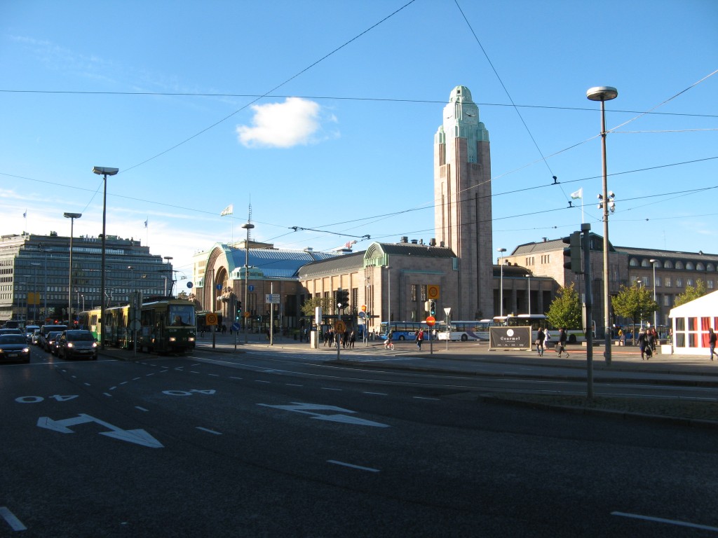 Der Hauptbahnhof Helsinkis